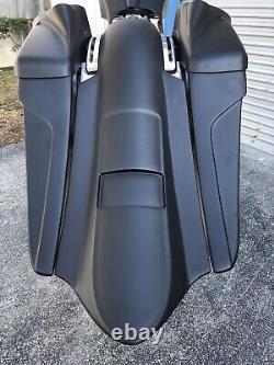 2014-20 Harley Davidson Flh Stretched Saddlebags Complete Bagger Kit