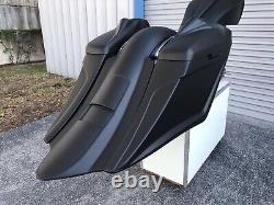 2014-20 Harley Davidson Flh Stretched Saddlebags Complete Bagger Kit