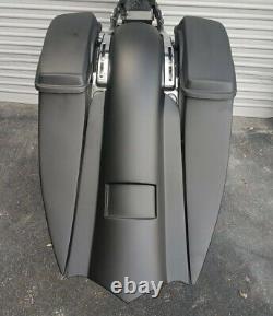 2014-20 Harley Davidson Touring Bagger Saddlebags And Fender No Lids