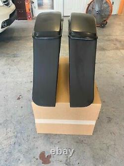 2014-22 Harley Davidson Flh Competition Audio Drop rail Saddlebags 3 Bagger