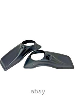 2024 Harley Davidson 8 inch with tweeter Speaker Lids Flh Fiberglass Bagger