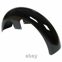 21Wrap Front Fender For Touring Electra Street Glide Baggers Vivid Black