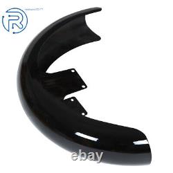 21Wrap Front Fender For Touring Electra Street Glide Baggers Vivid Black