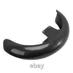 21''Carbon Fiber Front Fender Muadguard For Harley Touring Electra Glide Baggers