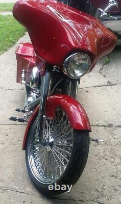 21 Inch Wrap Harley Davidson Fiberglass Front Stretched Fender Bagger Flh