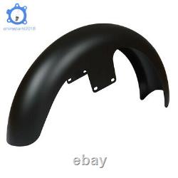 21 Wrap Black Front Fender For Touring Electra Street Glide Custom Baggers New