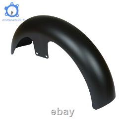 21 Wrap Black Front Fender For Touring Electra Street Glide Custom Baggers New