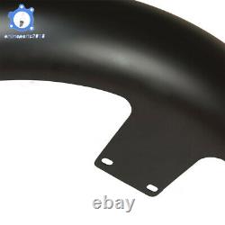 21 Wrap Black Front Fender For Touring Electra Street Glide Custom Baggers New