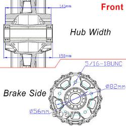 21x3.5 16x3.5 Fat Spoke Wheel Rims Set for Harley Touring Bagger Road King Glide