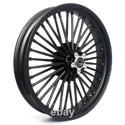 21x3.5 Fat Spoke Front Wheel Rim for Harley Touring Bagger FLHT FLHR FLTR 87-99