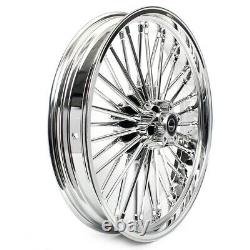 21x3.5 Fat Spoke Front Wheel Rim for Harley Touring Bagger Road King 1984-2007