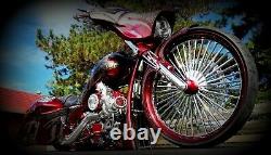 23X5.5 Inch Big Fatty Custom Motorcycle Wheel Harley Bagger Touring