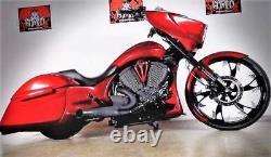 23 Inch Dirty Hooker Custom Motorcycle Wheel Harley Bagger Touring