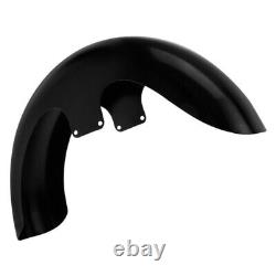 23 Wrap Unpainted Front Fender For 1965-2022 Harley-Davidson Road Bagger