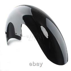 23 Wrap Vivid Black Front Fender For Harley Electra Road Street Glide Bagger US