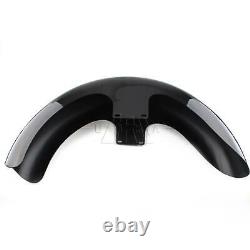 23 Wrap Vivid Black Front Fender For Harley Electra Road Street Glide Bagger US