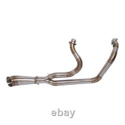 2 Into 1 Exhaust System Fits Harley-Davidson 96-24? Uring Bagger Street Glide