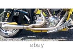 2-Into-1 Full Exhaust System Fit For Harley Davidson Touring Bagger (1996-2016)