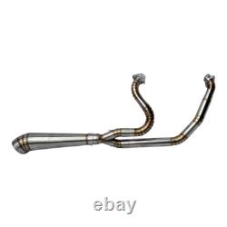 2-Into-1 Full Exhaust System Fit For Harley Davidson Touring Bagger (1996-2016)