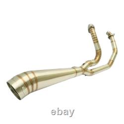 2-Into-1 Full Exhaust System Fit For Harley Davidson Touring Bagger (1996-2016)