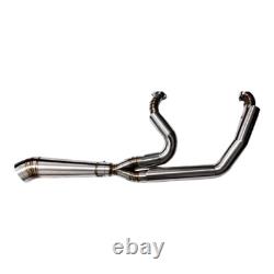 2-Into-1 Full Exhaust System Fit For Harley Davidson Touring Bagger (1996-2016)