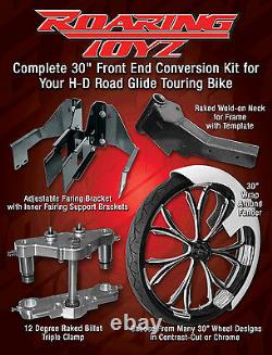 30 Inch Front End Wheel Tire Kit Harley Bagger Roadglide Road Glide Touring FLHR