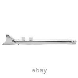 33 Fishtail Slip on Muffler Exhaust Pipes for Harley Touring Bagger Glide 95-16