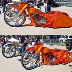 34 Bagger Wrap Fender Harley Davidson Flh Touring Motorcycles