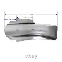 4 5Stretched Saddlebags Rear Fender For Harley Touring Street Glide FLHX 09-13
