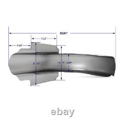 4 5 Extended Rear Fender Saddlebag For Harley Touring Road King EFI FLHR 98-08