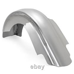 4 5 Steel Rear Extended Fender Saddlebags For Harley Touring FLH Bagger 98-08