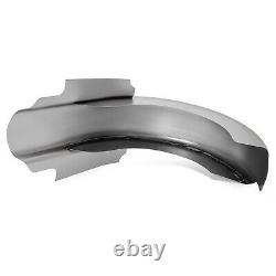 4 5 Steel Rear Extended Fender Saddlebags For Harley Touring FLH Bagger 98-08