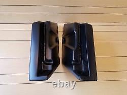 4 Extended Saddlebags No Cut Outs For Harley Davidson Touring Bagger 89-2013