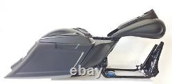 6Angled Bottom SaddleBags Complete Bagger Kit Harley Davidson Bagger Road King