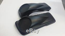 6.5 inch Speaker Lids 97-13 Harley Davidson Flh Fiberglass Bagger