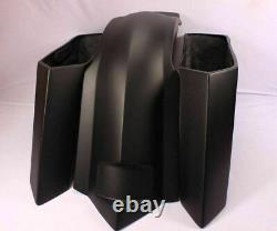 6 Bagger Extended Stretched Saddlebags Fender Lids 4 Harley Touring Glide Road