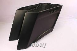 6 Bagger Extended Stretched Saddlebags Fender Lids 4 Harley Touring Glide Road