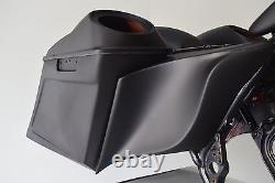 6 Stretched Extended Harley Davidson Side Covers Flh 2009-2013 Baggers