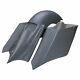 6 Stretched Saddlebags No Cut Out & Rear Fender For Harley Touring Model Bagger