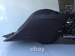 7Down 14Back Stretched Saddlebags/Fender Harley Davidson Touring Baggers 14-17