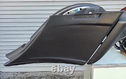 7 Down 14Back Stretch Bags/Fender For Touring Bikes 14-20 Fl Harley Davidson
