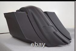 7 Down 14 Back Stretched Saddlebag & Rear Fender For Harley Touring 1997-2008