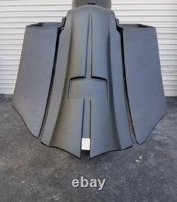 7 Down 14 Back Stretched Saddlebag & Rear Fender For Harley Touring 1997-2008