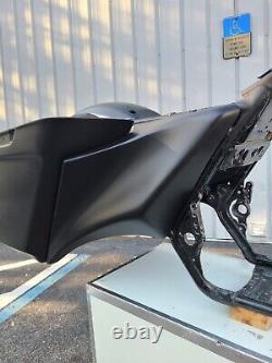 7 Harley Davidson Stretched Saddlebags/rear Fender & Side Covers Bagger 09-2013