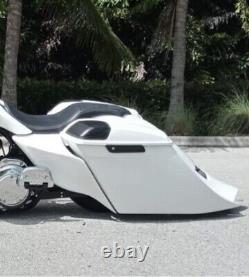 7 Harley Davidson Touring STRETCHED SADDLEBAGS, REAR FENDER SIDE COV BAGGER KIT