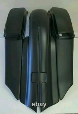 7 Harley Davidson Touring Stretched Saddlebags And Rear Fender Bagger Kit