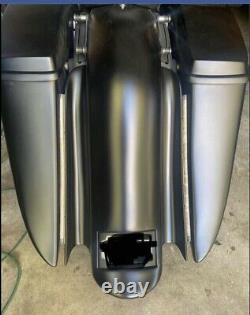 7 Harley Davidson Touring Stretched Saddlebags And Rear Fender Bagger Kit