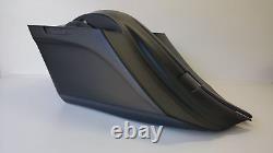 7 Stretched Extended Saddlebags & Rear Fender fit For Harley Touring Baggers