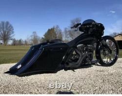 7 Stretched Saddlebag And Rear Fender For Harley Davidson Baggers 2014-2018 FLH