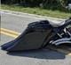 8 Stretched Saddlebag Fit For Harley Electra Street Road Glide Baggers 2009-Up